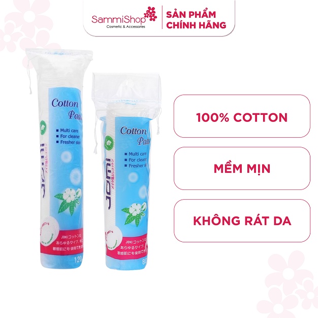 Bông tẩy trang Jomi 120 miếng