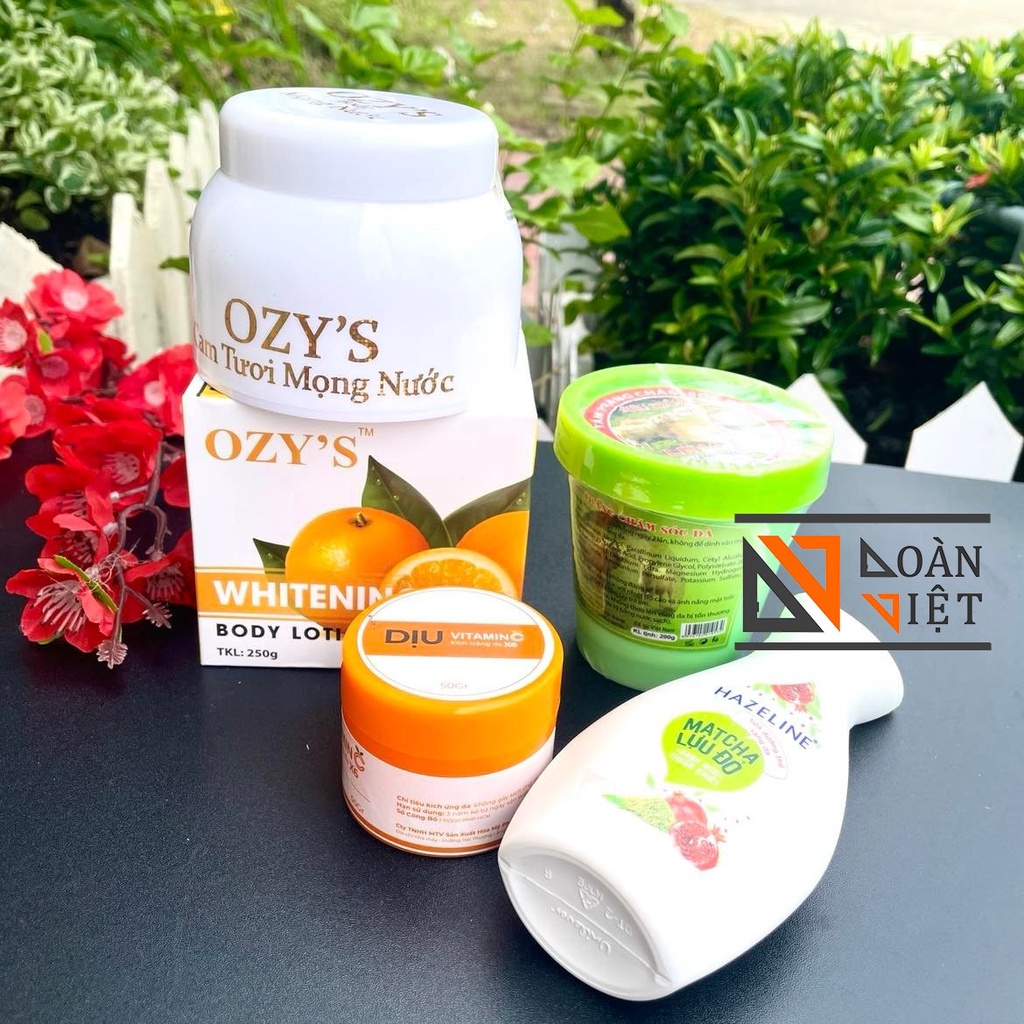[Combo 4 món] KÍCH TRẮNG, DƯỠNG TRẮNG, CHỐNG NẮNG Hazelin - Bảo ngọc lan.. Công thức Spa, hiệu quả nhanh, an toàn cho da