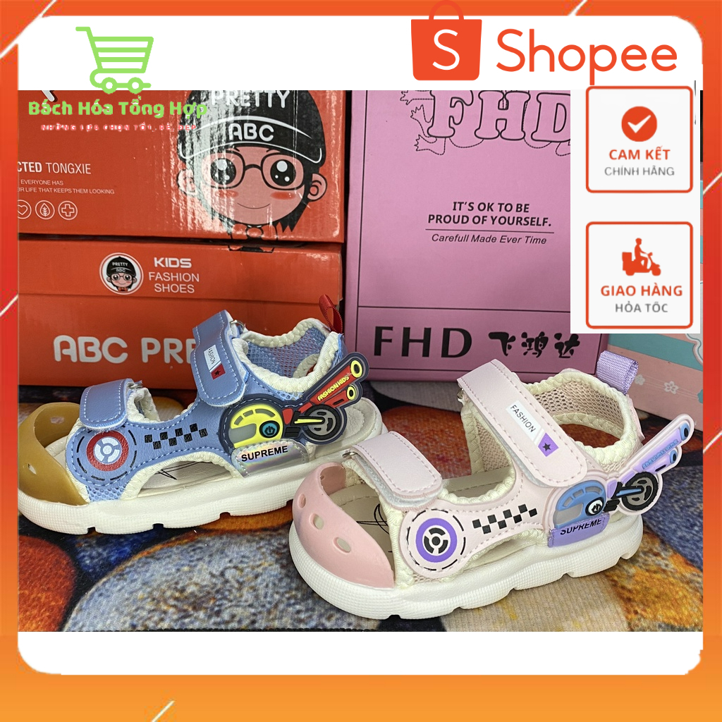 Dép Quai Hậu, Sandal Chống Vấp Có Mẫu Cho Bé Gái &amp; Bé Trai Siêu Dễ Thương |