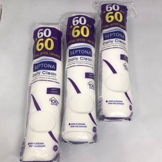 Bông Tẩy Trang Septona Pháp 3 Lớp 120 Miếng