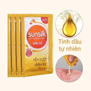 Dầu xả Sunsilk mềm mượt diệu kì 6.1ml x 12 gói