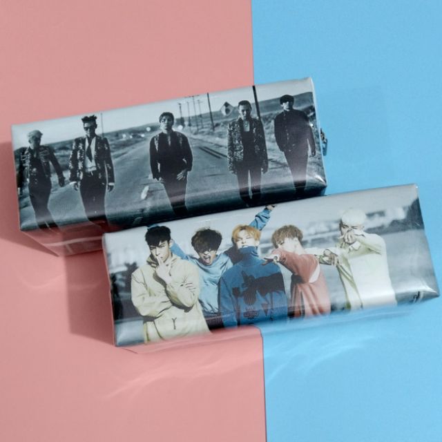 Bóp viết túi đựng bút 4D Kpop BTS, EXID, TWICE, BLACKPINK, GOT7, EXO, TFBOYS, BIGBANG, SEVENTEEN