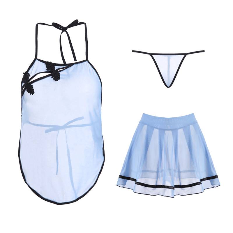 Bộ Đồ Lót Phối Lưới Phong Cách Trung Hoa Quyến Rũ Cho Nữ