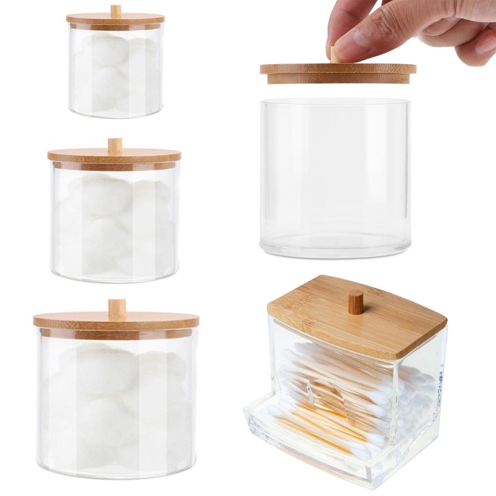 TWINKLE Giá Đỡ Bông Tẩy Trang / Kẹo Bằng Acrylic Tiện Dụng Cho Phòng Tắm