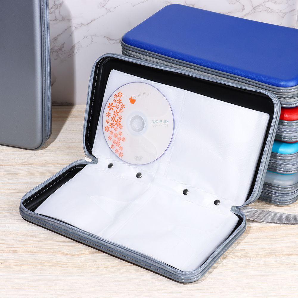 BTLIMER Hộp Cứng Đựng Đĩa CD DVD Hai Mặt Tiện Dụng