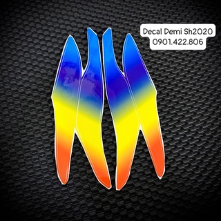Tem Decal dán đèn demi xe Sh 2020