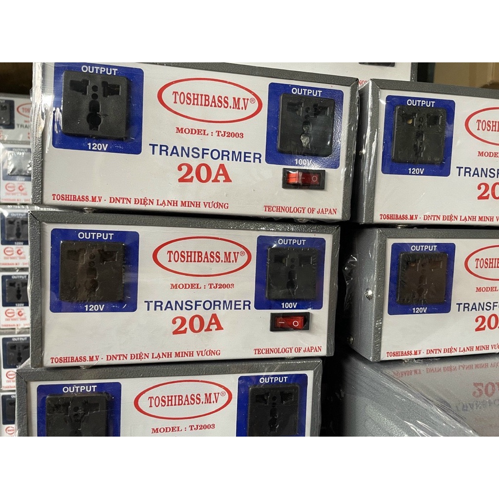 Biến Áp  220v-110v chuyên dùng Nhật Bãi