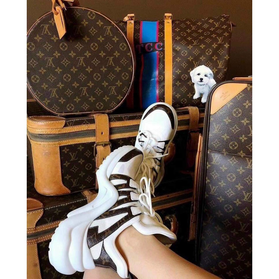 Giầy Thể thao sneaker đen trắng full box bill túi