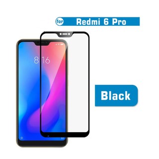Miếng Dán Cường Lực 5D Cho Máy Xiaomi Redmi 6 Pro / Mi A2 Lite màu đen