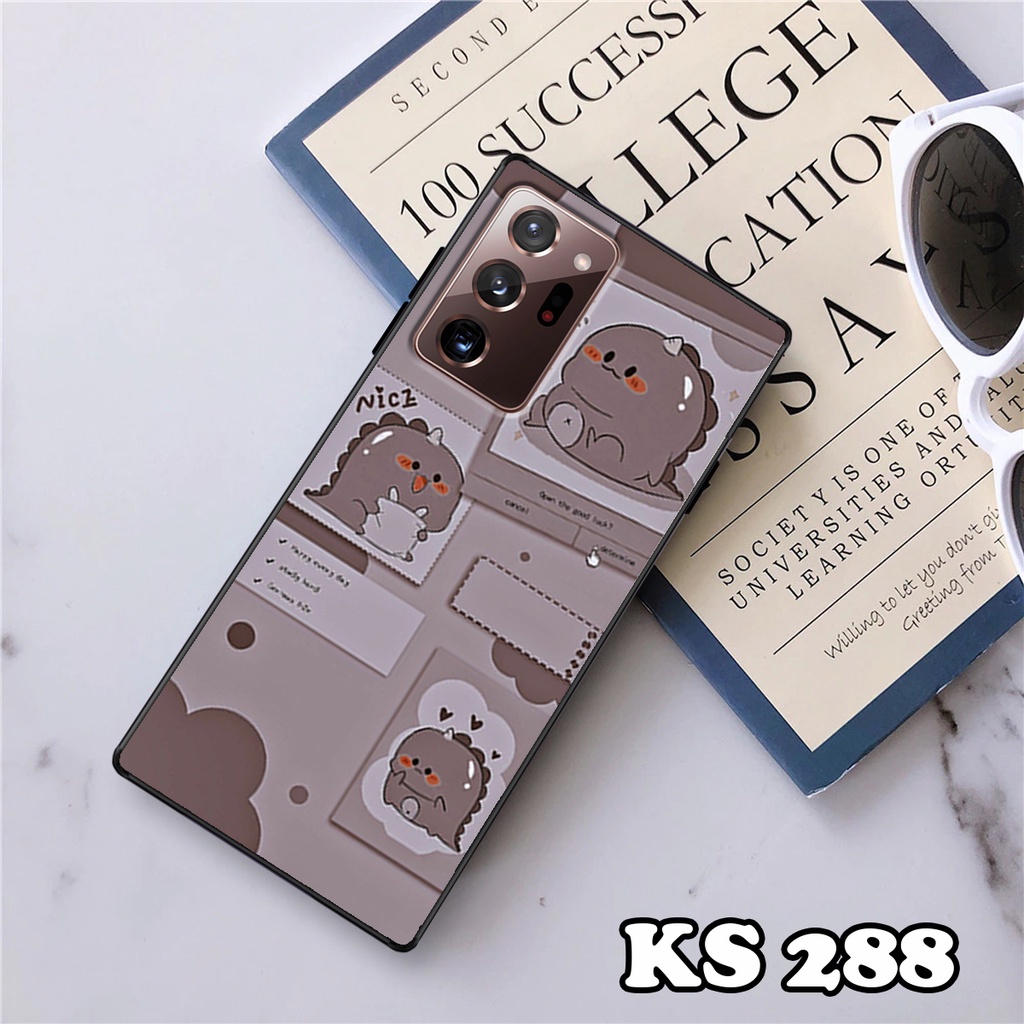 Ốp lưng Samsung Note 20 - Samsung Note 20 Plus - Samsung Note 20 Ultra - Ốp in hình khủng long DinoCute - Chất liệu TPU