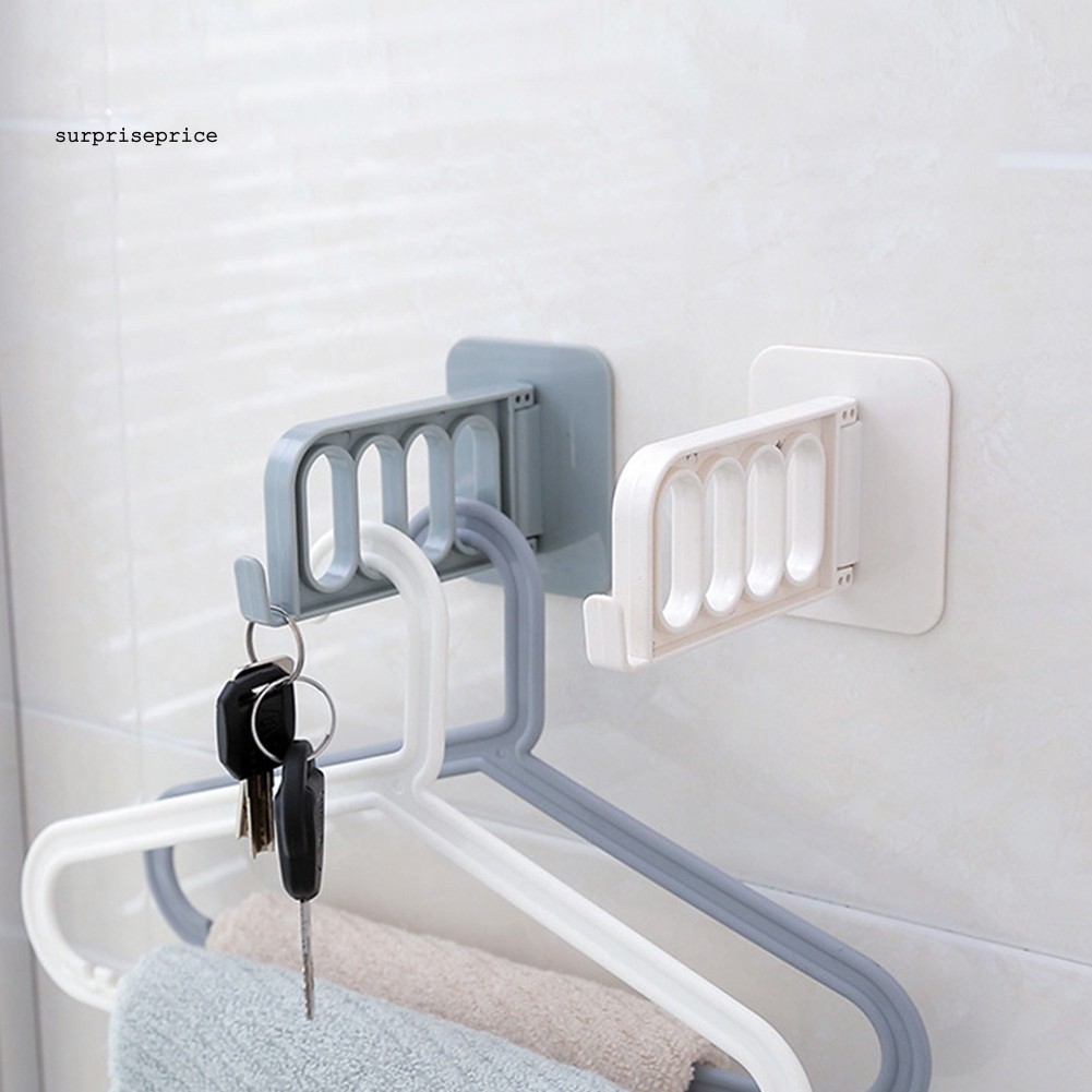 Móc treo đồ quần áo gắn tường tiết kiệm không gian tiện lợi