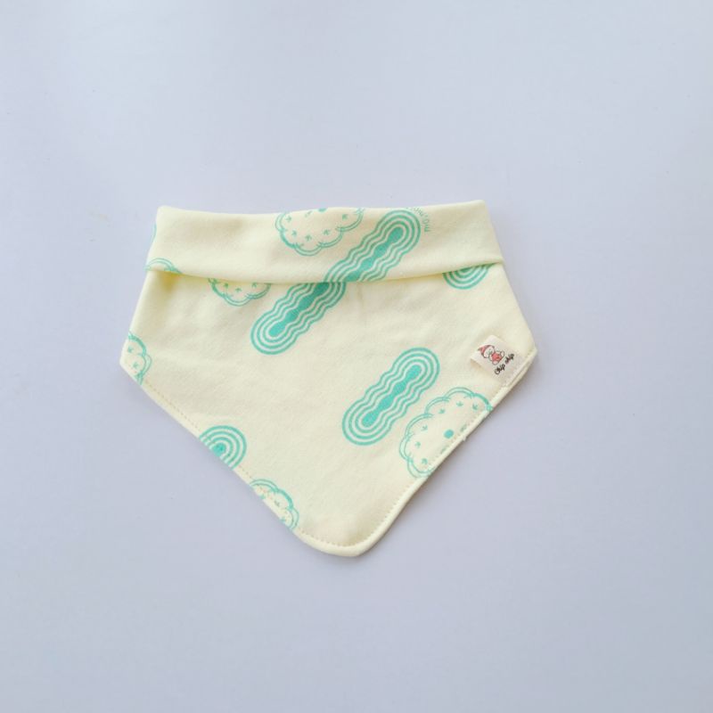 [Set 2c]Khăn Yếm tam giác chất cotton Hàn  cho bé trai.bé gái