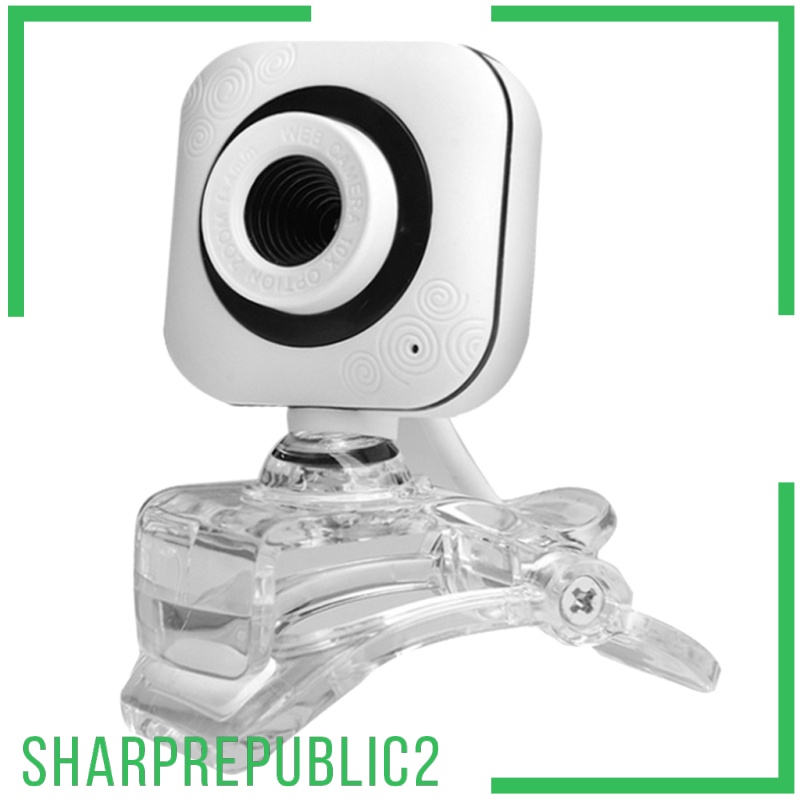Webcam Hd Sharprepublic2 Có Kẹp Gắn Cho Pc Laptop