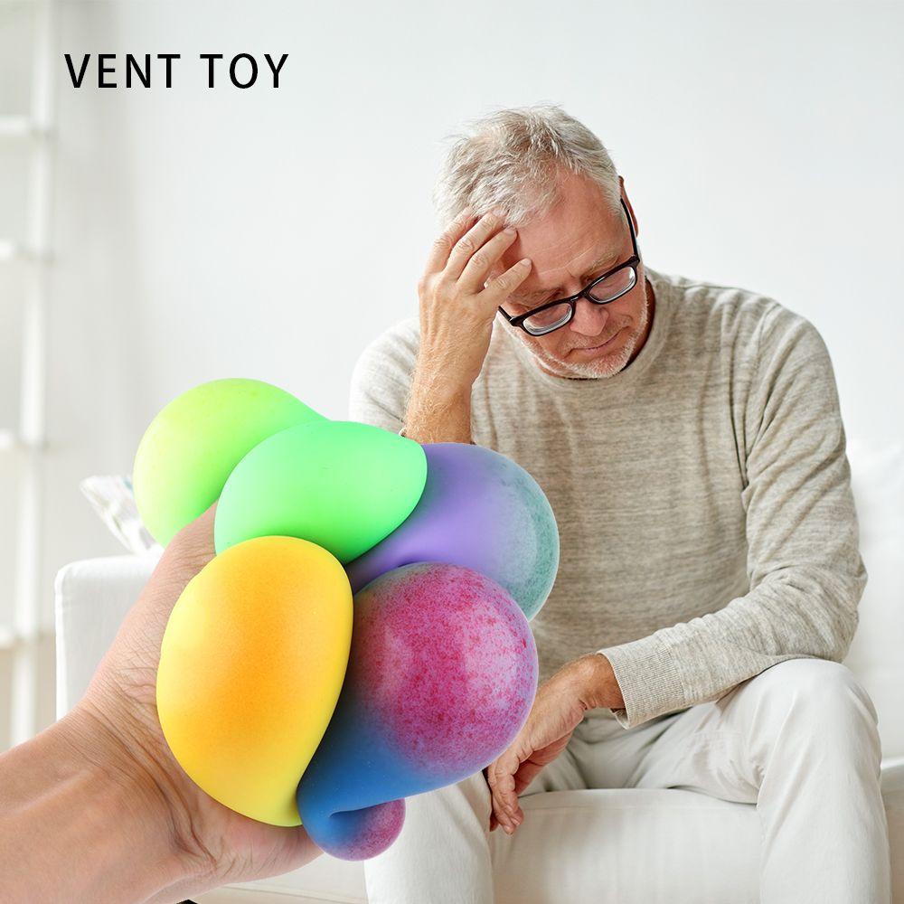 SUYO Đồ Chơi Bóng Đầy Màu Sắc Giảm Căng Thẳng Cho Trẻ Em