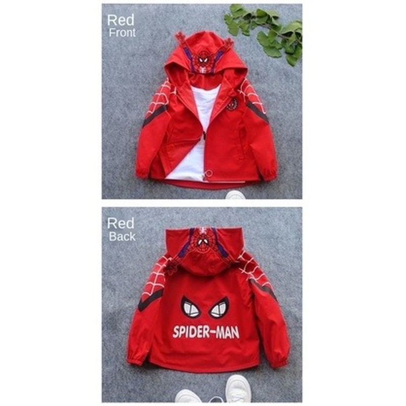 Áo khoác Cardigan hình người nhện mới cho bé trai