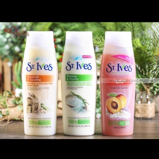 Combo sua tam ives 709 và 400 muối biển
