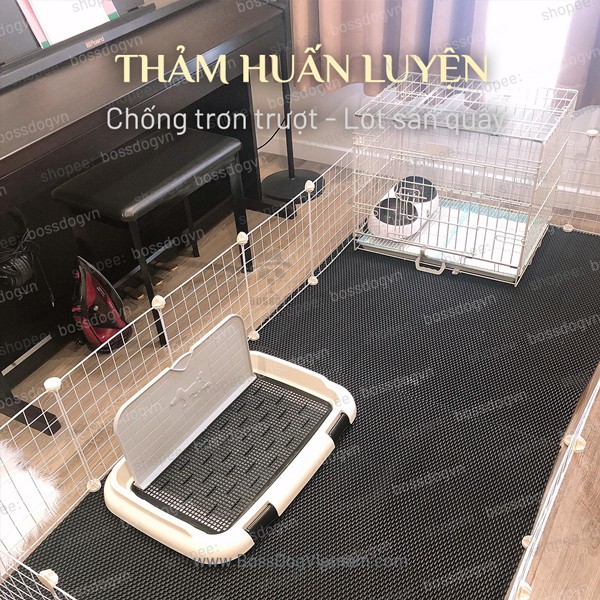 Thảm huấn luyện chó - Chống trơn trượt & Giữ sạch sàn nhà | BossDog