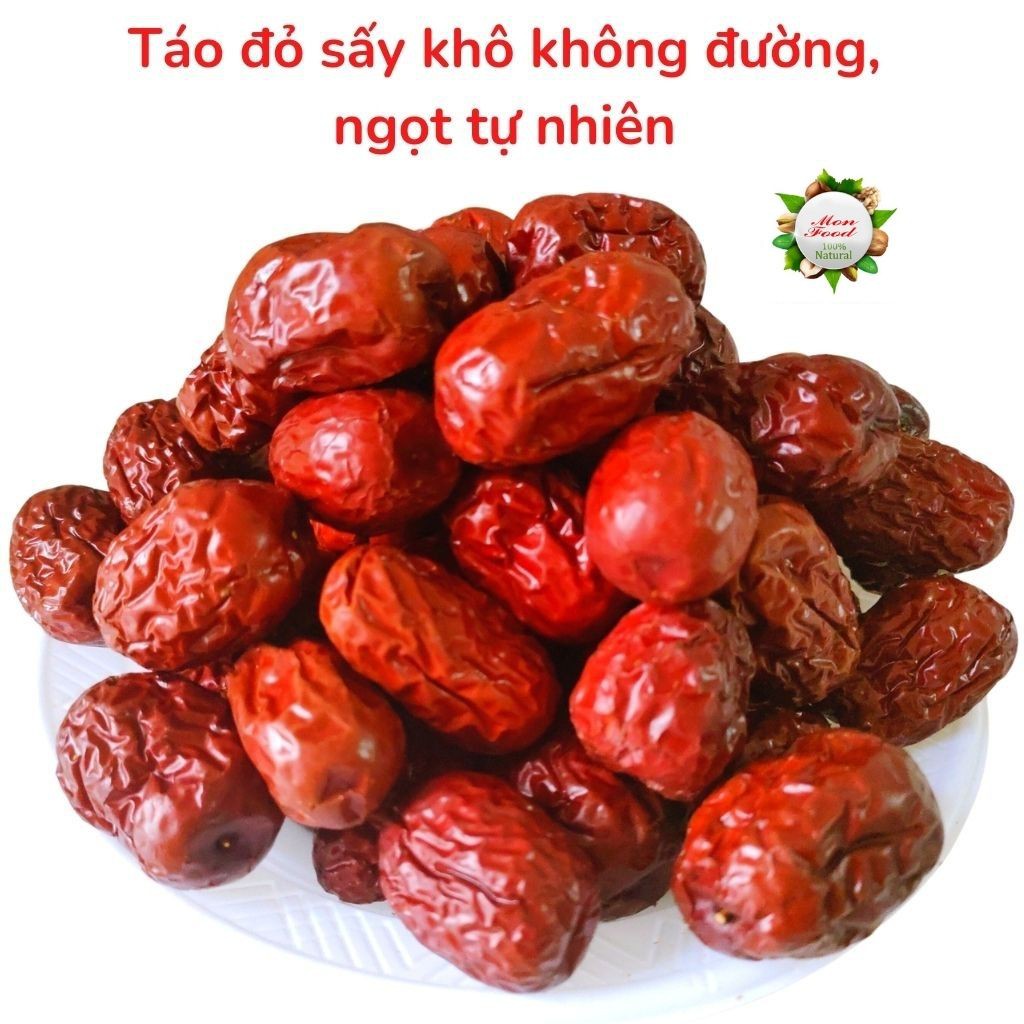 Táo Đỏ Thượng Hạng, Táo Tàu Hàn Quốc Sấy Dẻo Không Đường - ToFood86