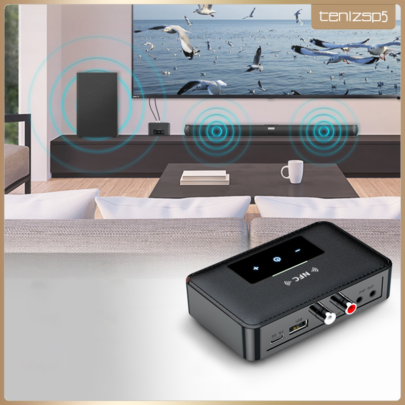 Bộ Chuyển Đổi Nfc Sang 2 Rca Kết Nối Bluetooth 5.0 Cho Xe Hơi | BigBuy360 - bigbuy360.vn