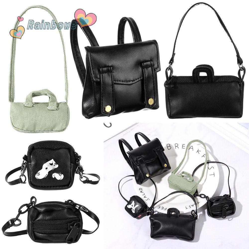 Dây Xích Kim Loại Màu Cầu Vồng 15cm Phụ Kiện Cho Búp Bê