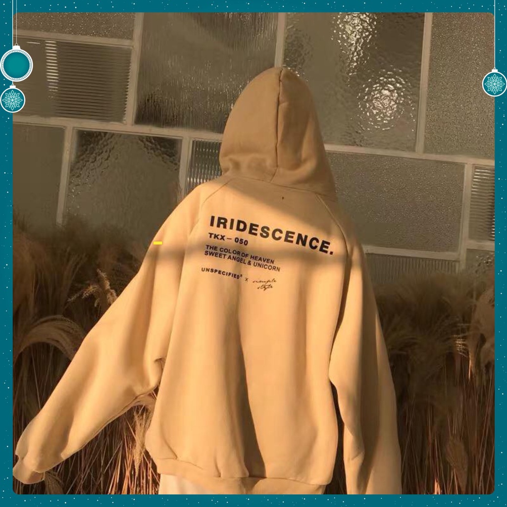 Áo hoodie nam nữ form rộng unisex màu Be chất nỉ cotton siêu đẹp có mũ thời trang ulzzang hàn quốc | BigBuy360 - bigbuy360.vn