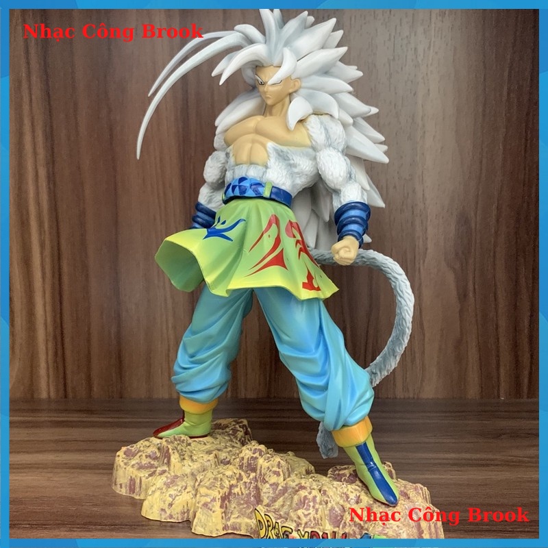 Mô Hình Son Goku Siêu Saiyan 5 - Mô Hình Dragon Ball Goku SSj5 Cao 26cm Có Đế Full Box