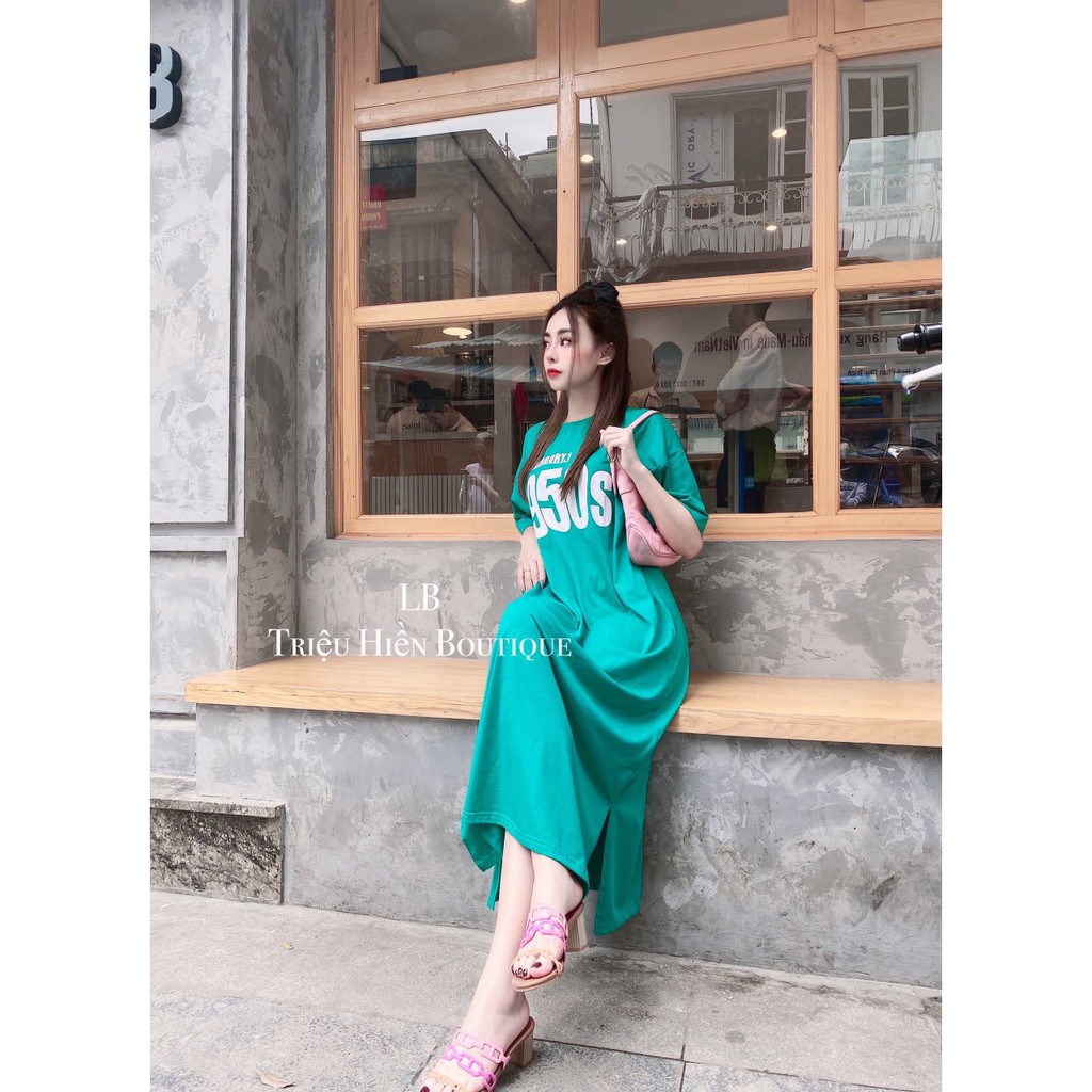 VÁY XANH DÁNG SUÔNG IN 1950S CHO NỮ | BigBuy360 - bigbuy360.vn