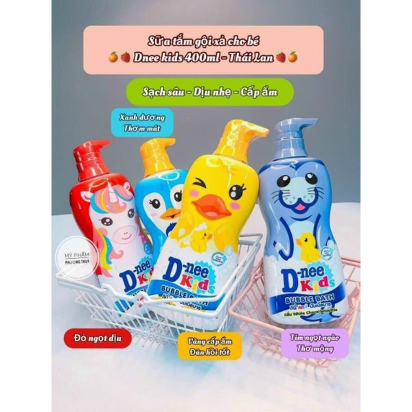 Sữa tắm gội bé Dnee thailan