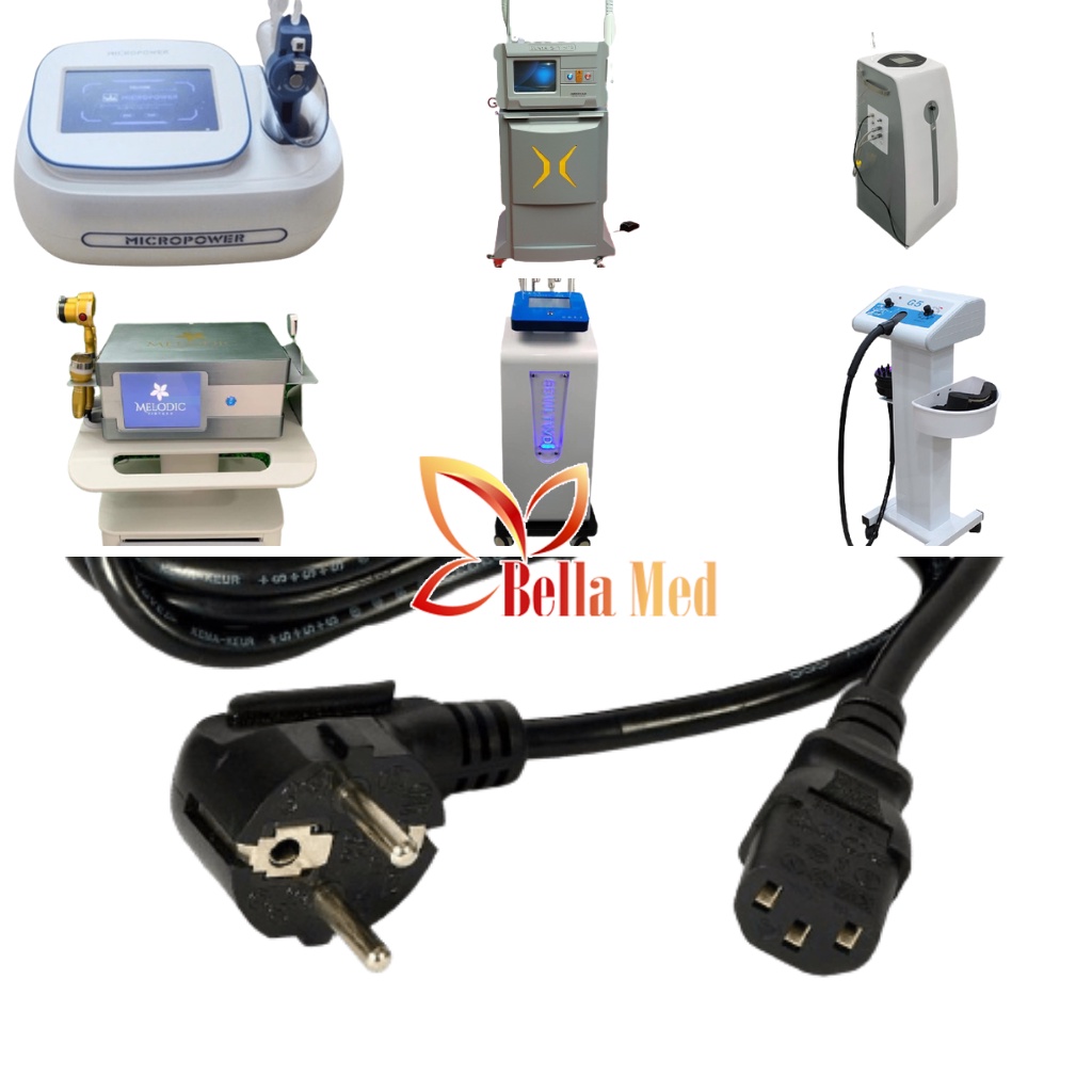 Dây nguồn cấp điện của máy spa, đa chức năng, triệt lông, laser, máy g5 dài 1,5 mét