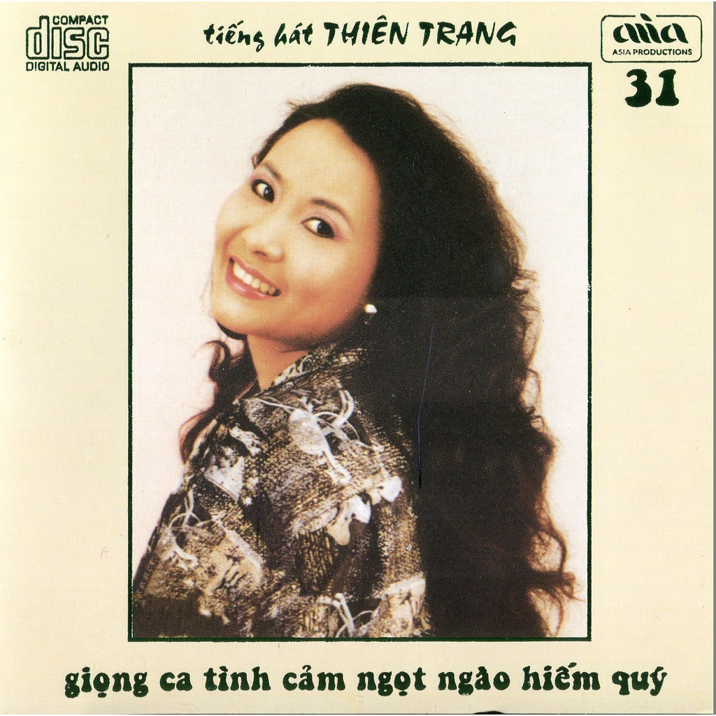 Bộ 7 dĩa ca sĩ thien trang