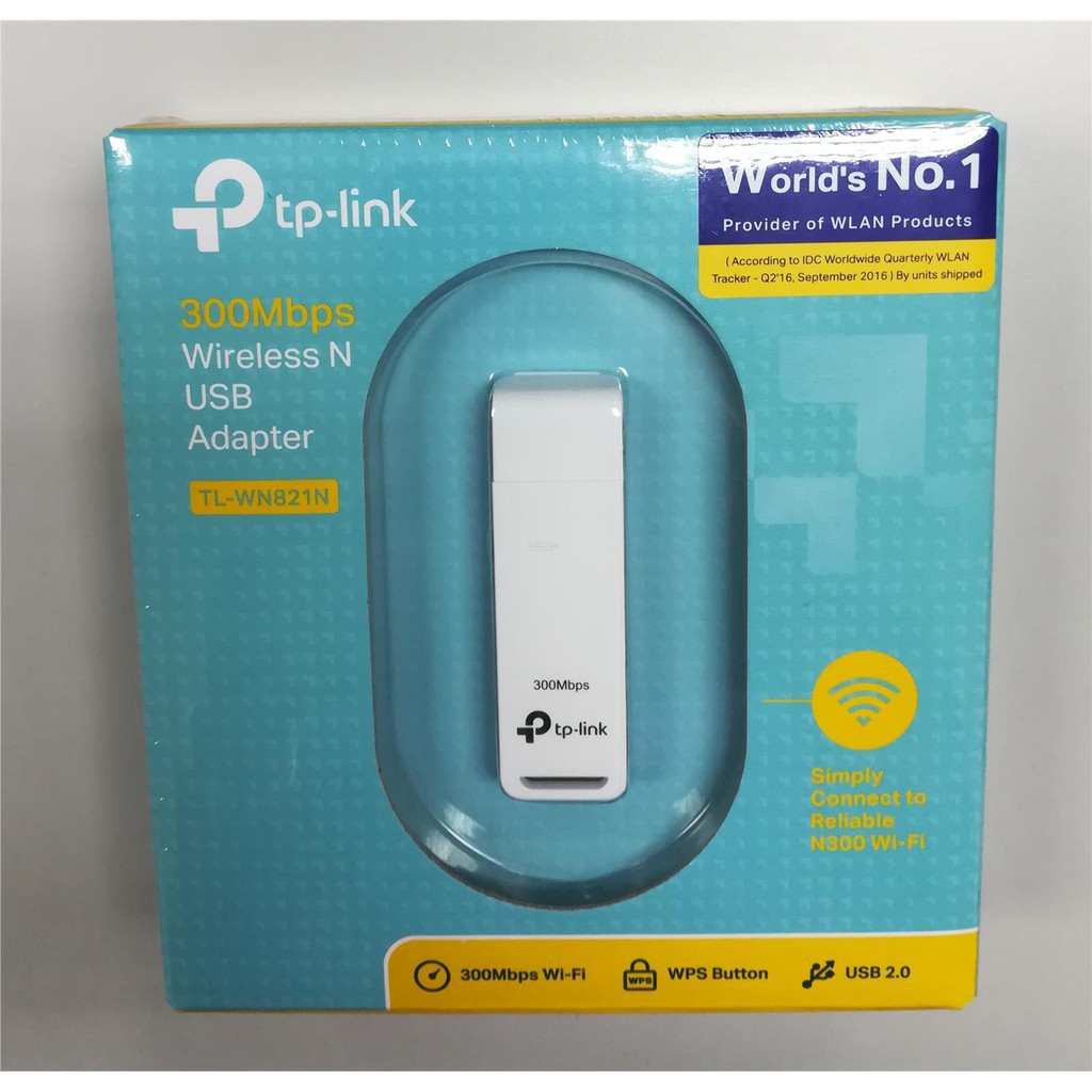 Thiết bị mạng TP-Link TL-WN821N USB Wifi Chuẩn N Tốc Độ 300Mbps | BigBuy360 - bigbuy360.vn