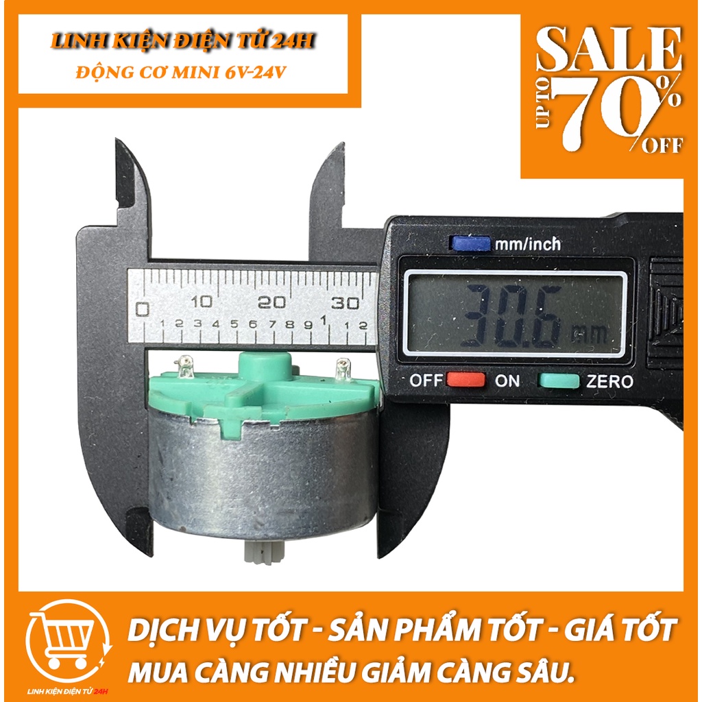 Động cơ mini 6v-12v rf300 siêu khỏe-siêu êm.