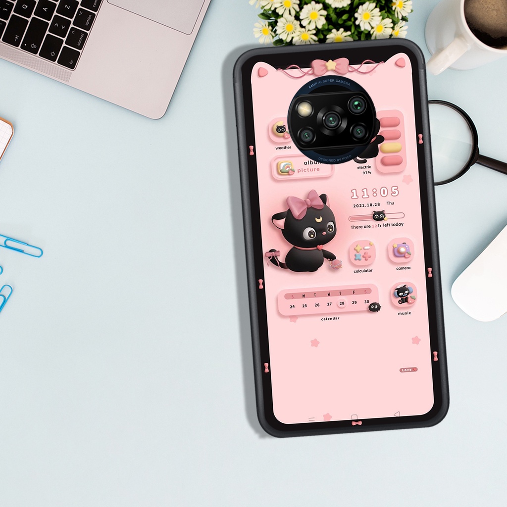 Ốp Lưng Xiaomi  Poco X3 - Poco X3 Pro, In Hình Sinh Động, Dễ Thương, Màu Sắc Cá Tính..