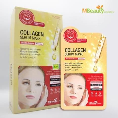 Mặt nạ SERUM tinh chất Collagen chống lão hóa MBeauty Hàn Quốc  serum Collagen