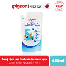 Nước rửa bình sữa Pigeon Eco 500ML