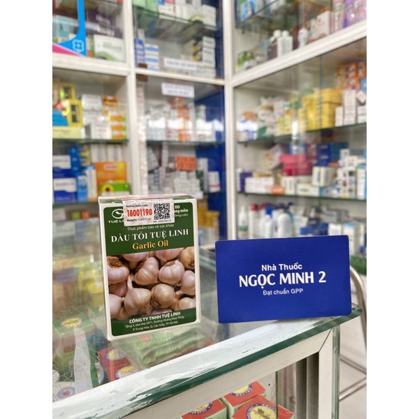 ✅ [Chính Hãng] Dầu Tỏi Tuệ Linh (Lọ 100 viên)