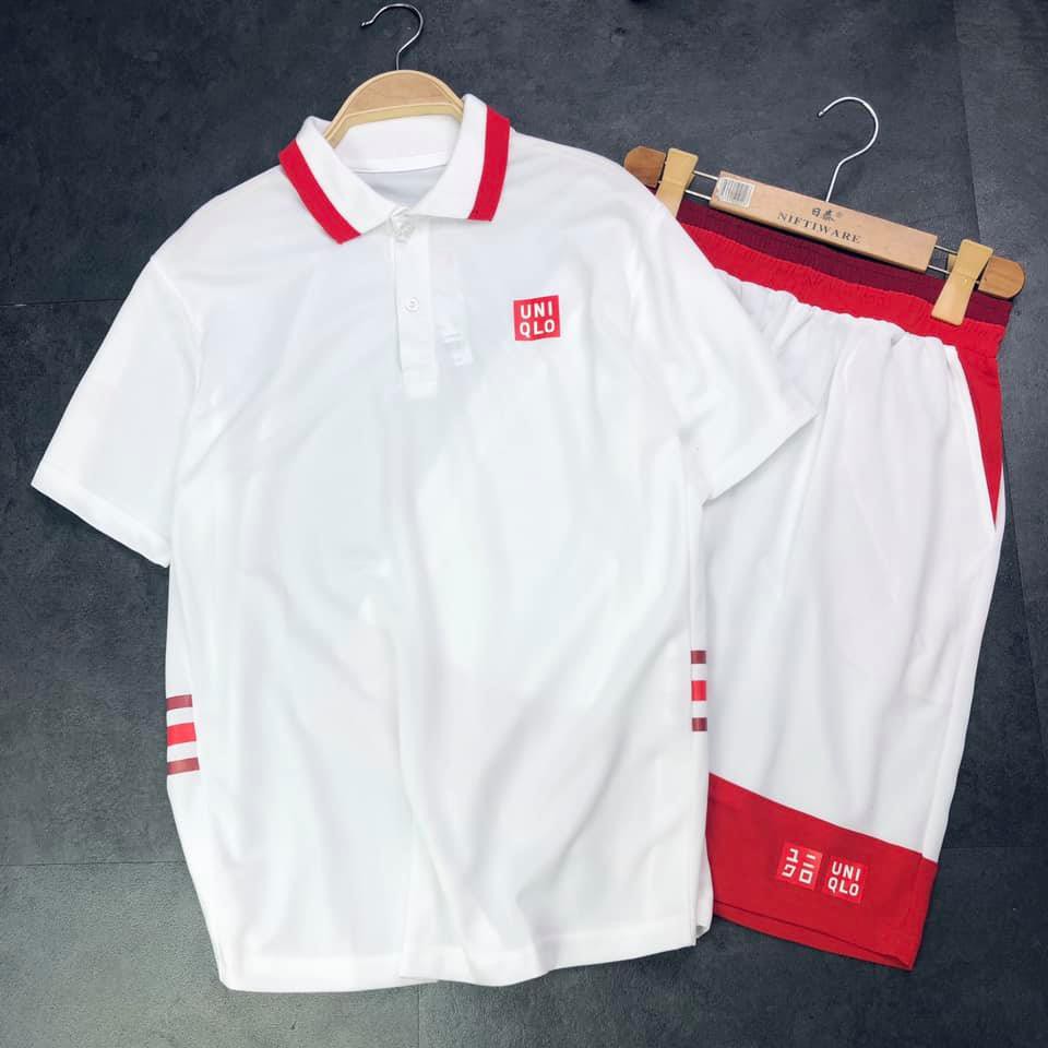 Bộ thể thao nam UNI, bộ tennis form chuẩn,Zing store