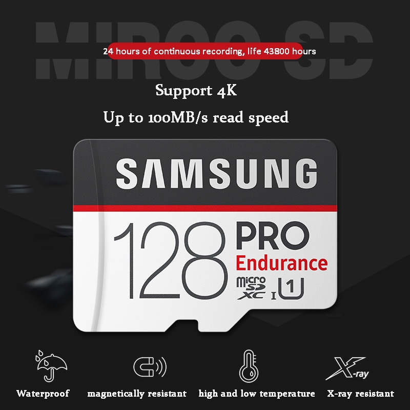 Thẻ nhớ Samsung Pro SD/TF 128GB U1 4k Class 10