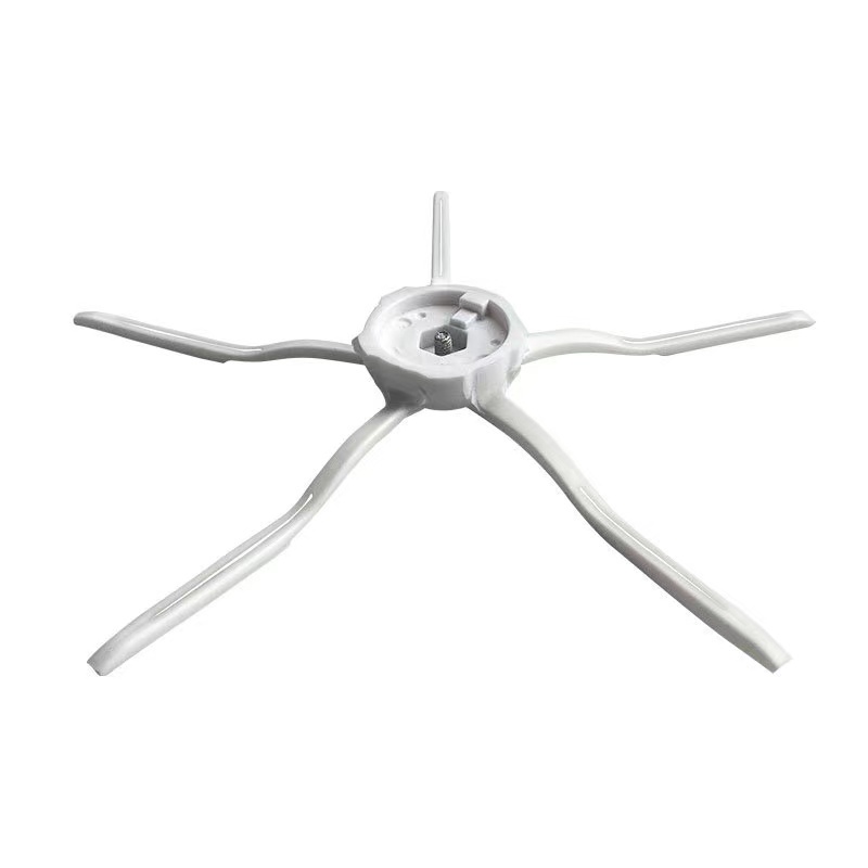 Đối với xiaomi mijia 1 / 1s SDJQR01RR / 02RR / 03RR 2 Lite MJSTL Roborock S50 S51 S52 S55 P5 S6 S5max s7 MAXV Ultra cộng với T7S Plus G10S G10S Pro S6 maxv S6 T8 Q7Max / Q7 Max + robot Máy hút bụi 5 cánh tay Silicone Các bộ phận bàn chải bên màu đen và tr