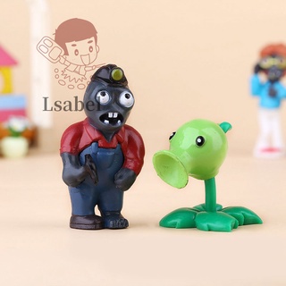 Set 8 Mô Hình Nhân Vật Game Plants Vs Zombies