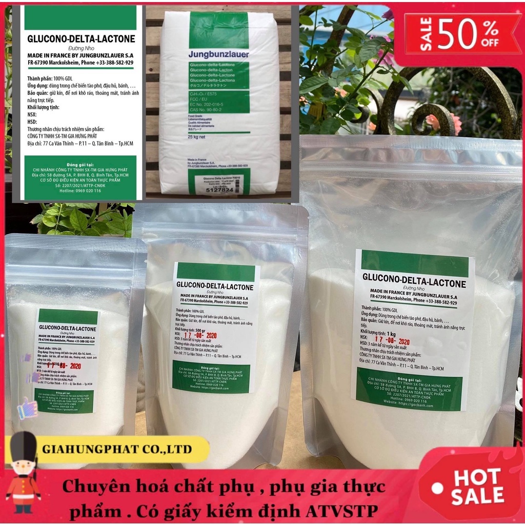 Đường nho Pháp JUNGBUNZLAUER làm tào phớ,tàu hũ...siêu ngon