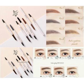 Chì kẻ mày 2 đầu Innisfree Auto Eyebrow Pencil