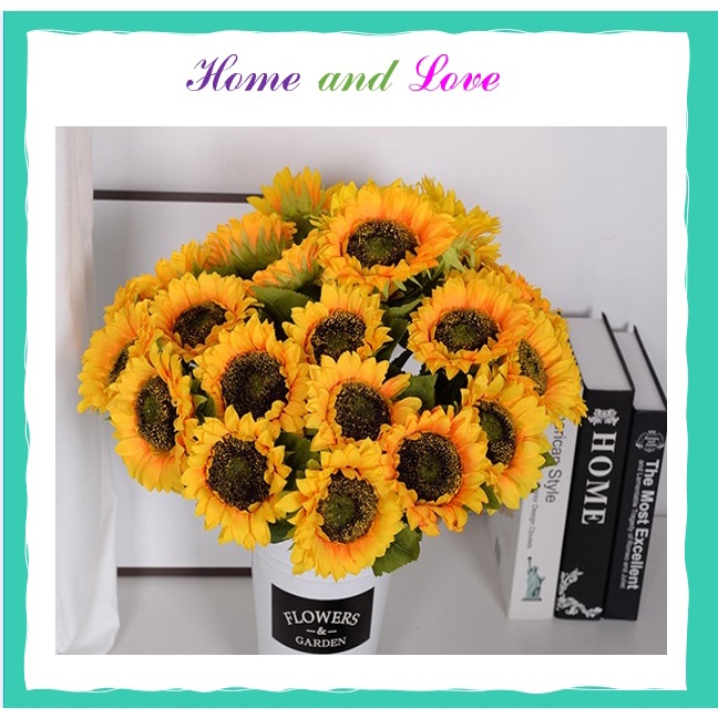🌻Một Bông Hoa Hướng Dương 40 cm🌻Hoa giả - Decor trang trí, phụ kiện chụp ảnh