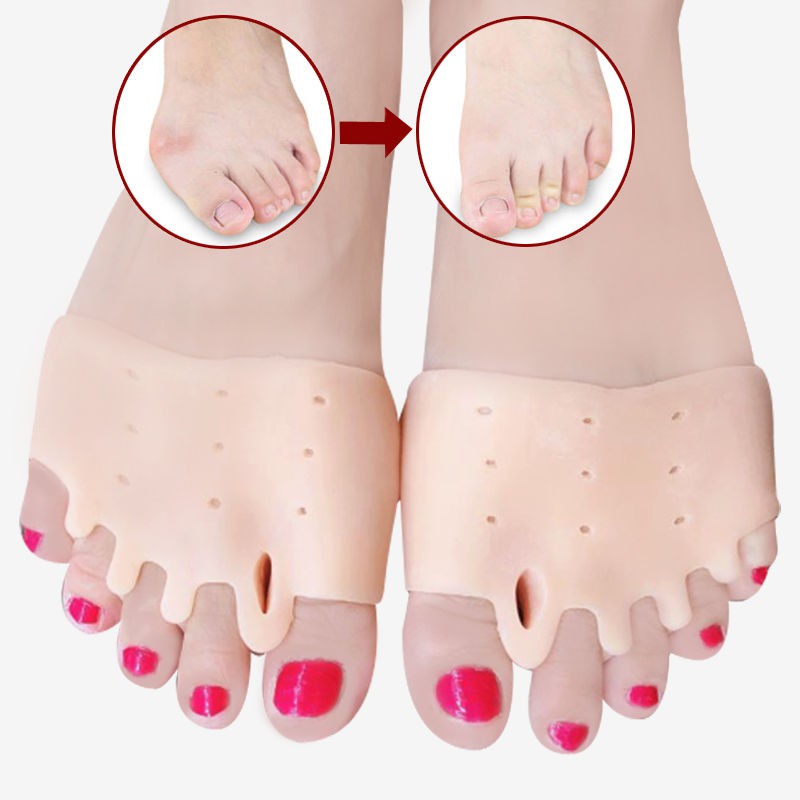 Đệm Silicone Tách Ngón Chân 5 Ngón Để Tách Ngón Chân