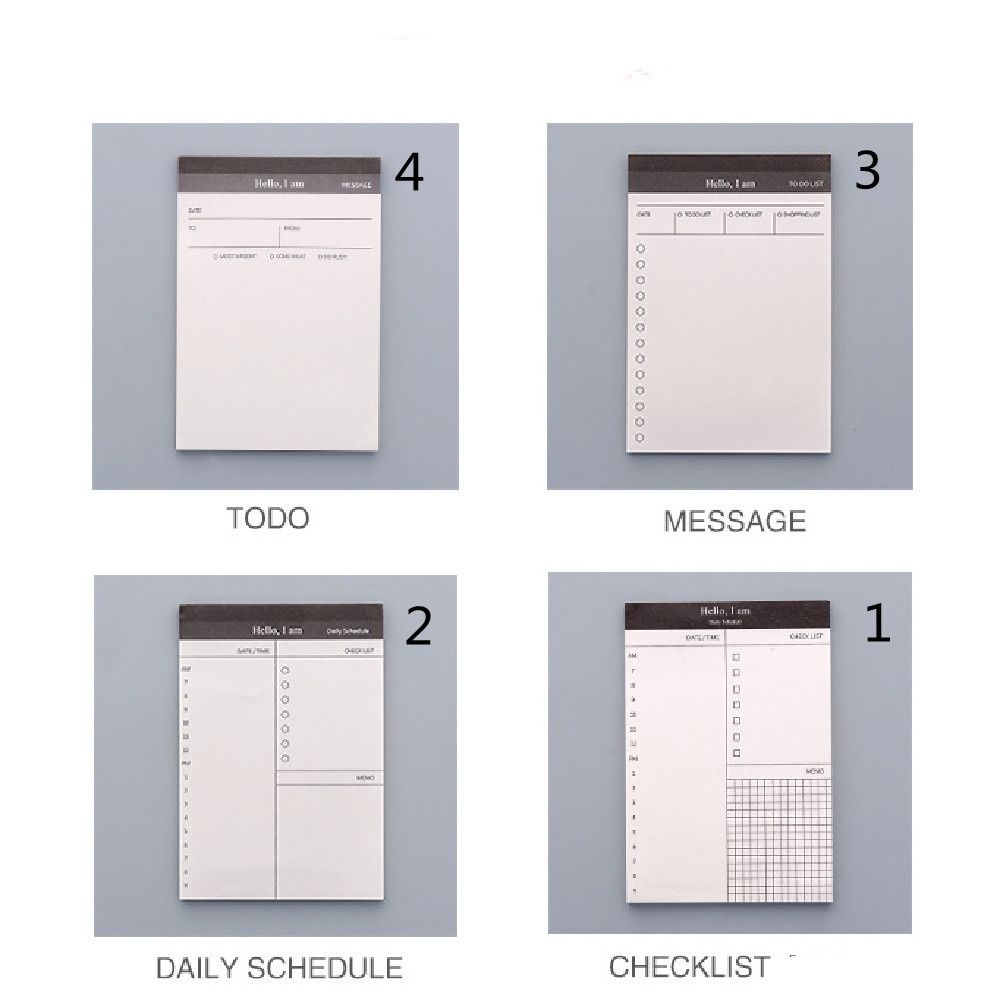 Giấy ghi chú lên kế hoạch hàng ngày tiện dụng