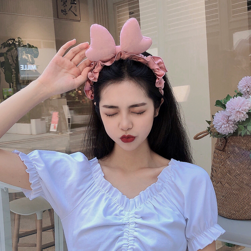 Bowknot headband three-dimensional bow hair band nữ hair band phụ kiện tóc hàn quốc phụ kiện thời trang
