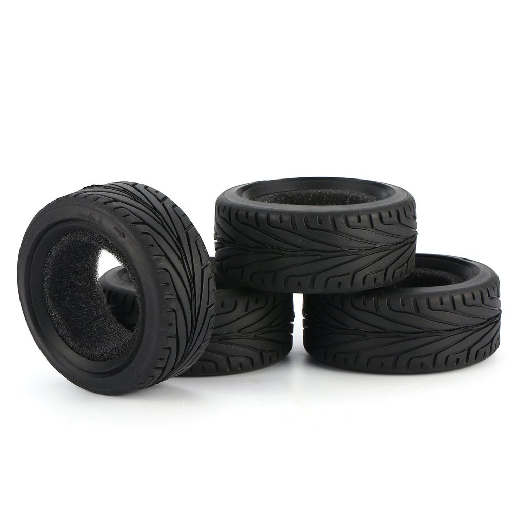 Bộ 4 Lốp Xe Cao Su 47mm Tỉ Lệ 1/10 Dành Cho Xe Đua HPI HSP