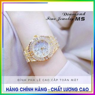 [CAO CẤP] Đồng hồ nữ MS DIAMOND JAMIE Đính Đá Siêu Đẹp, Chống Nước, Tặng Hộp & Pin