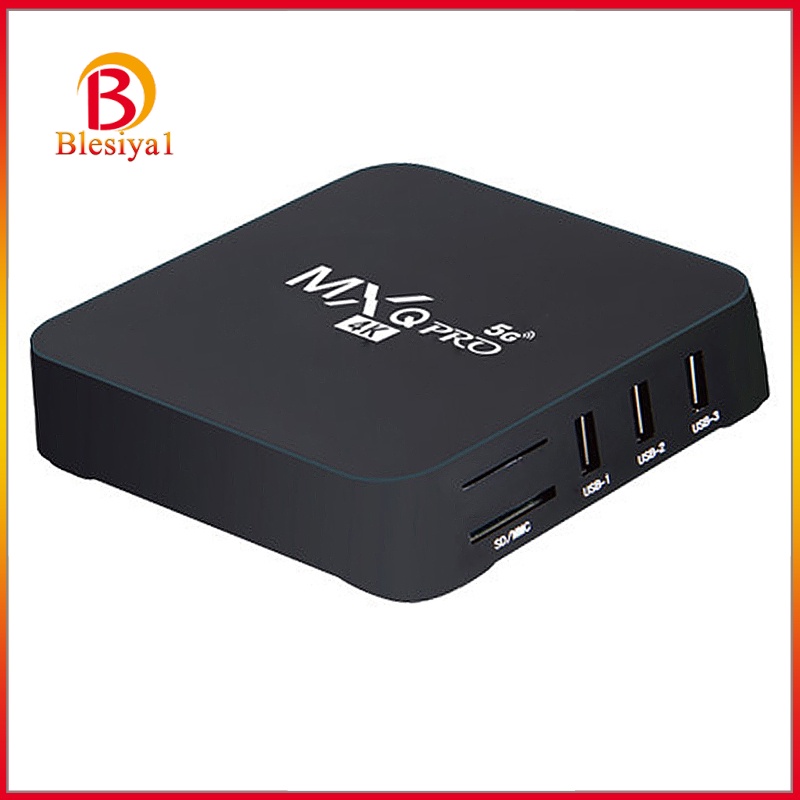 (Blesiya1) Máy Phát Media Player Wifi Thông Minh-Tv Quad-Core 4k Hd 3d 5ghz