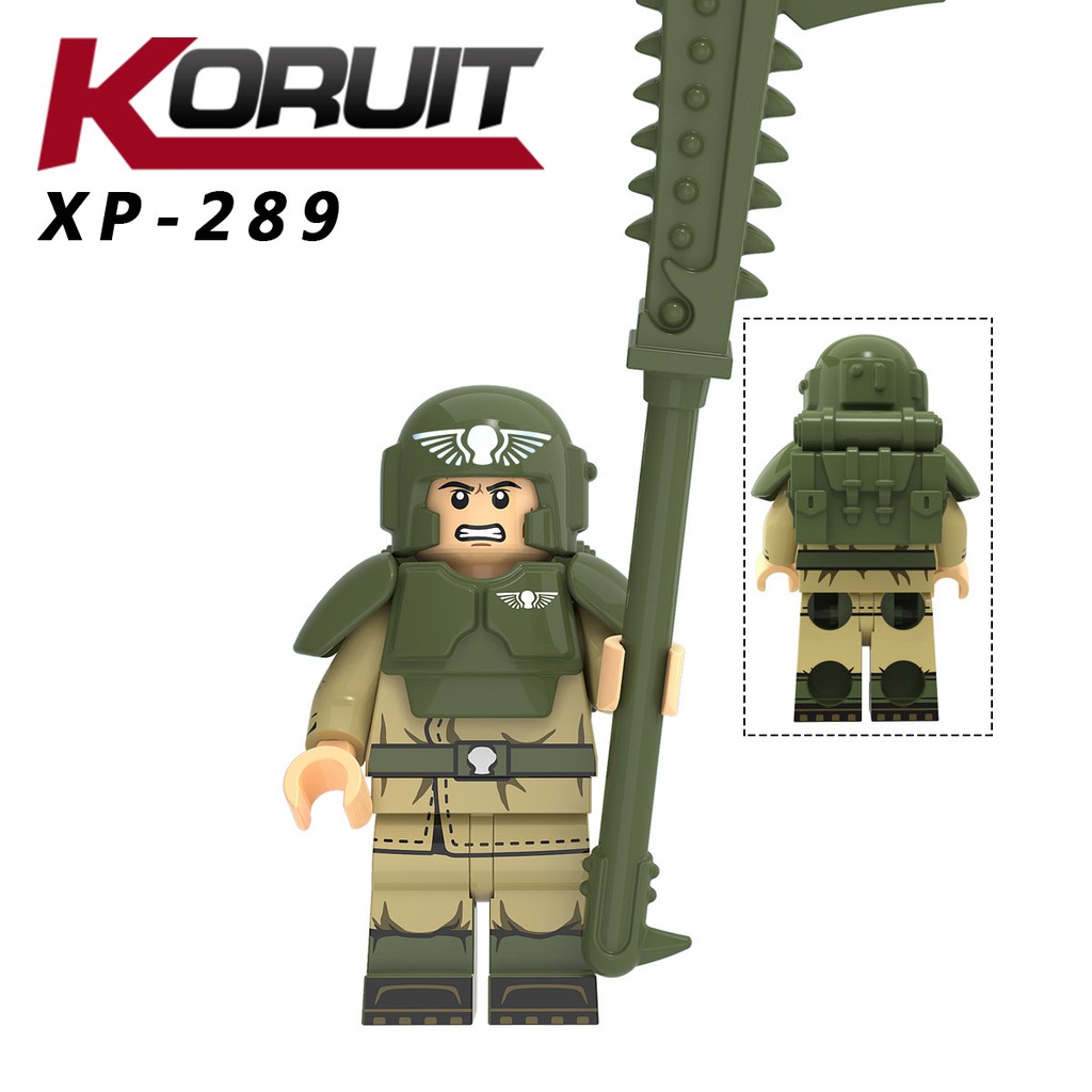 Minifigures Warhammer 40000 Các Mẫu Nhân Vật Lính Imperial Guard IG Mẫu Mới Ra Siêu Đẹp KT1037